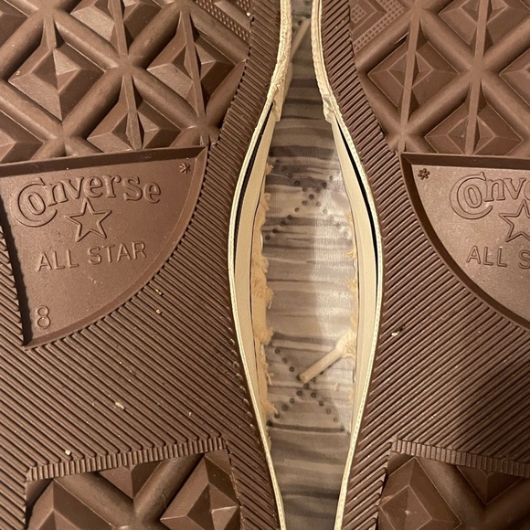 UNISEX Converse Men’s 8 Women’s 10 - Picture 3 of 4